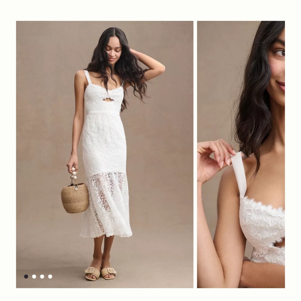 Saylor Lesli midi dress